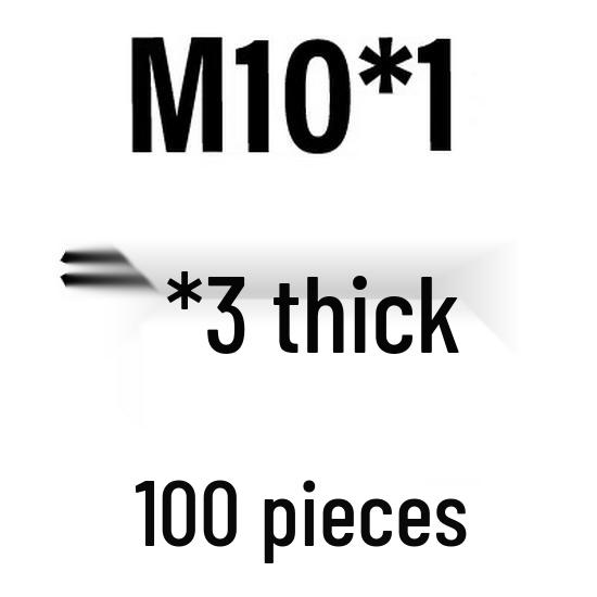 M6-M30 White Zinc Hex Thin Fine Thread Lock Nut GB808.