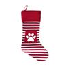 Christmas Pet Stocking Dog Cat Xmas Hanging Decor Gift Bag Holiday Party