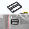 Carbon Fiber Headlight Switch Button Panel Trim Cover Bezels For Ford F150 +