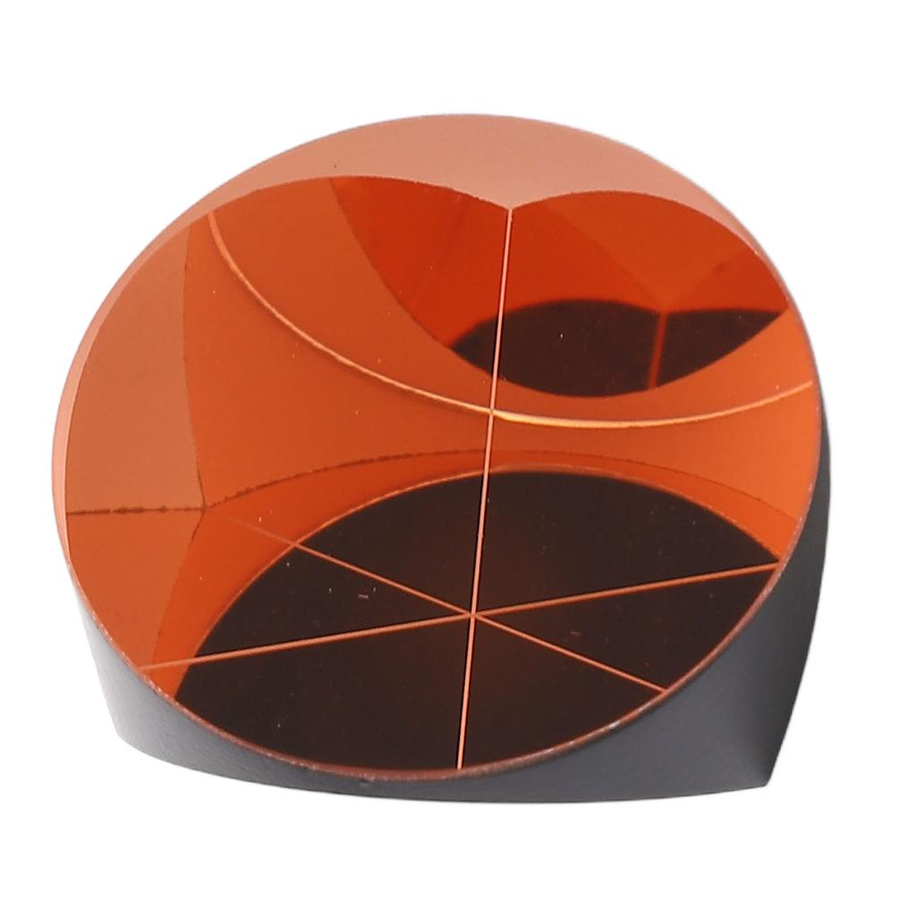 Corner Prism Cube Copper Coated Plated Trihedral Retroreflector Optical Glass 25.4mm