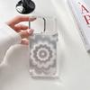 For iPhone 17 Pro Case Striking Phantom Flower TPU Cover with Electroplating Lens Frame