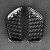 2pcs Front Upper Air Outlet Frame Carbon Fiber Pattern Fit for Toyota Prius Hatchback 19 20