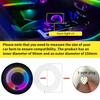 For Cadillac ATS 22in1 RGB Car Interior Acrylic Car Ambient Lights RGB Hidden Acrylic Strip Decoration Atmosphere Accessories