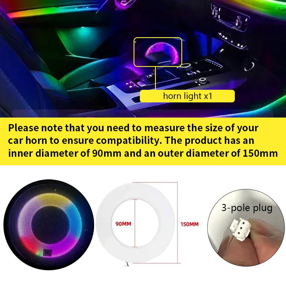 For Cadillac ATS 22in1 RGB Car Interior Acrylic Car Ambient Lights RGB Hidden Acrylic Strip Decoration Atmosphere Accessories