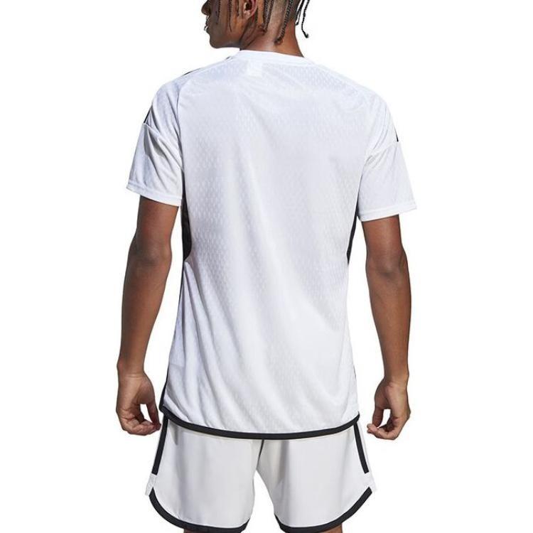 Adidas Soccer Jerseys Men's White Moderate Straight Fit HT5686