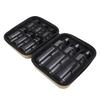 Condiment Container Set Seasoning Container Kit, 100ml, 150ml, 300ml PET Bottles, EVA Storage Bag, Portable, Leakproof for Camping