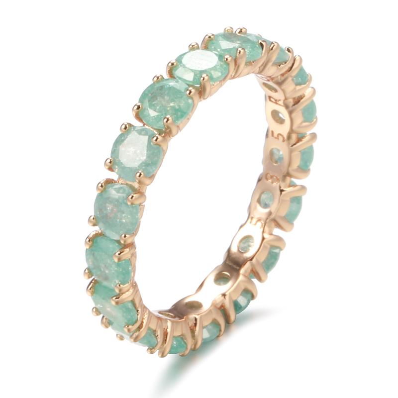 Fashion Finger Rings With Frosted Color Zircon Women's Party Wedding Personality Jewelry KTJ