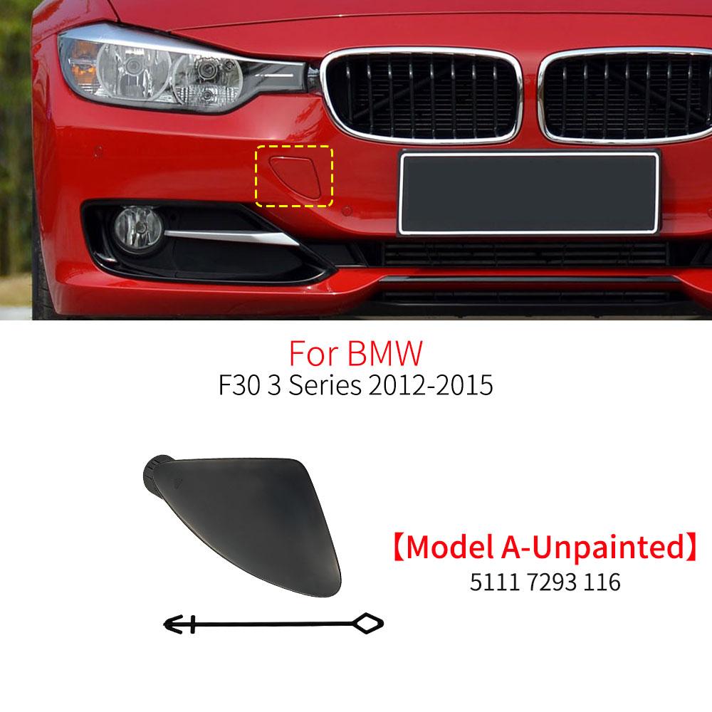 For BMW F30 F31 Car Front Bumper Tow Hook Cover Cap Black White Silver Red Blue For BMW 3 Series 318 320 323 330 335 2012-