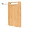 Bambus skjærebrett fortykket dobbeltsidig skjærebrett for kjøtt og grønnsaker kjøkken skjærebrett med vertikal oppbevaring anti-mugg frukt