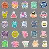 100 Inspirational English Learning Slogans Doodle Stickers Luggage Tablet PC Car Fridge Decorative Stickers