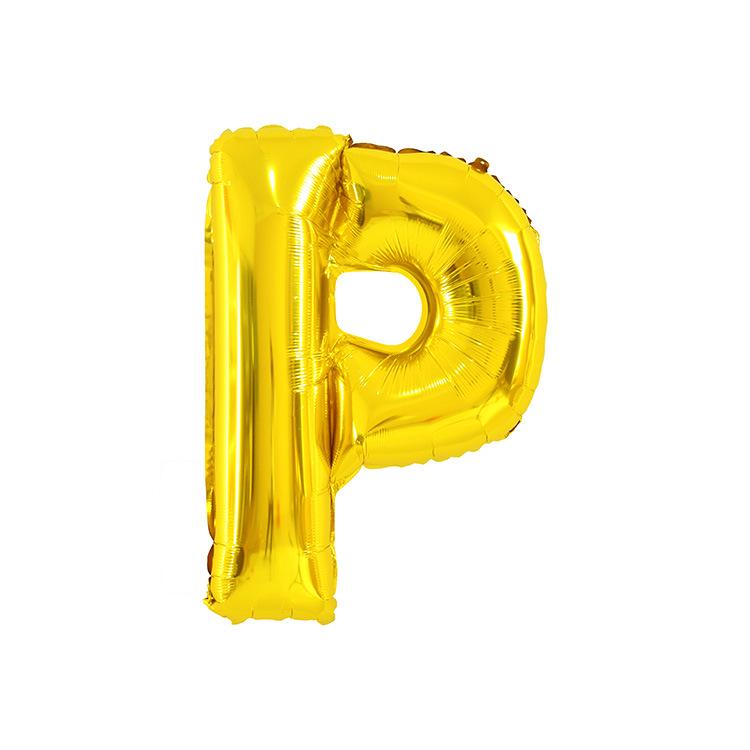 Aluminum Foil Balloon, English Letters, Birthday Party Wedding Decoration, 16" 32" 40"