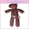 Boneco de Pelúcia Urso do Mr. Bean Marrom 23cm Figura Macia Recheada Para Presente de Crianças e Novidade
