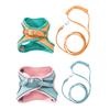 Dog Harness for Small Dogs Cats Reflective Pet Chest Vest Leash Adjustable Breathable Pet Harness Leash Dog Accessories