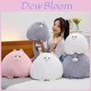 Plush Cat With Long Pile Soft Filling For Living Room Decor And Relaxation