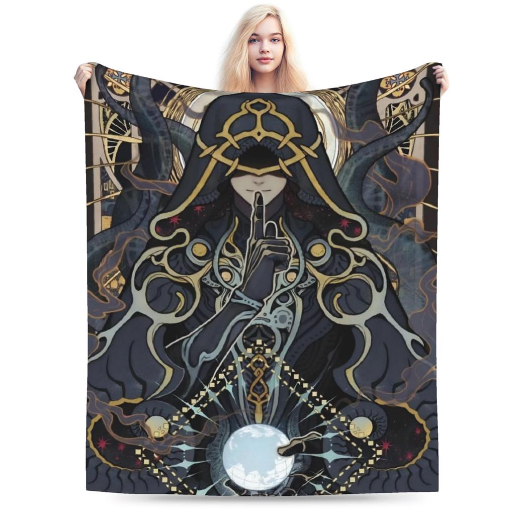 Lord Of The Mysteries  Warm Blanket  Kids Plush Throw Blanket Funny Bedroom Flannel Bedspread Sofa Bed Cover