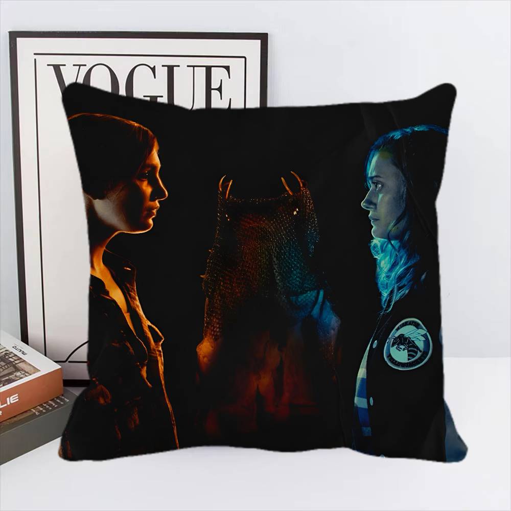 Psychological Horror Series Yellowjackets Pillow Case Square Pillow Bedroom Sofa Leisure Comfort Cushion Car Home Decoration