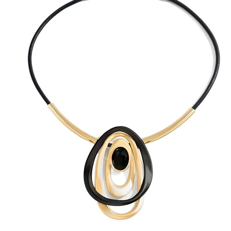 Exquisite and Simple Geometric Pendant Necklace - Versatile European Style Jewelry, Suitable for Daily Wear