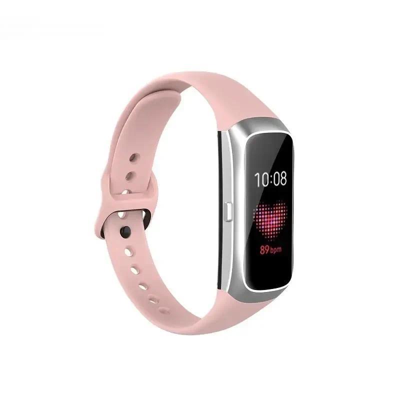 Náhradní náramek pro Samsung Galaxy Fit SM-R370, prodyšný, měkký silikonový řemínek na hodinky, řemínek pro Galaxy Fit R370