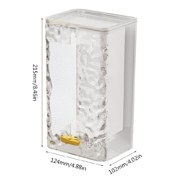 Tissue Holder Cellphone Holder Facial Paper Organizer for Kitchen Bathroom