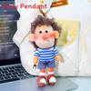 Plush Keychain Cute Fluffy Bear With Polyester Fiber For Gift And Decoration