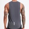 Men Gym Jogging Vest Tank Basketball Sport Wear Male Running Sleeveless Shirt Muscle Fit Top Training Outdoor Clothes Breathable