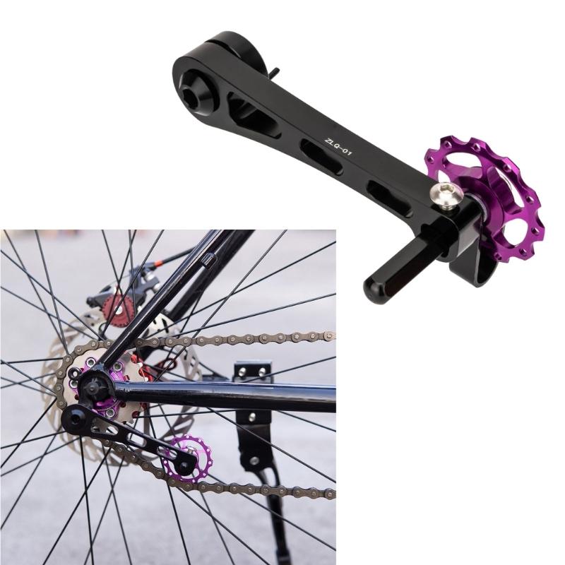 Bicycles Chain Stabilizers Bike 1 Speed Chain Tensioner Adjuster Converter for Hanger Dropouts Frame Easy to Install