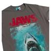 Jaws Unisex Adult Movie Poster Distressed T-Shirt