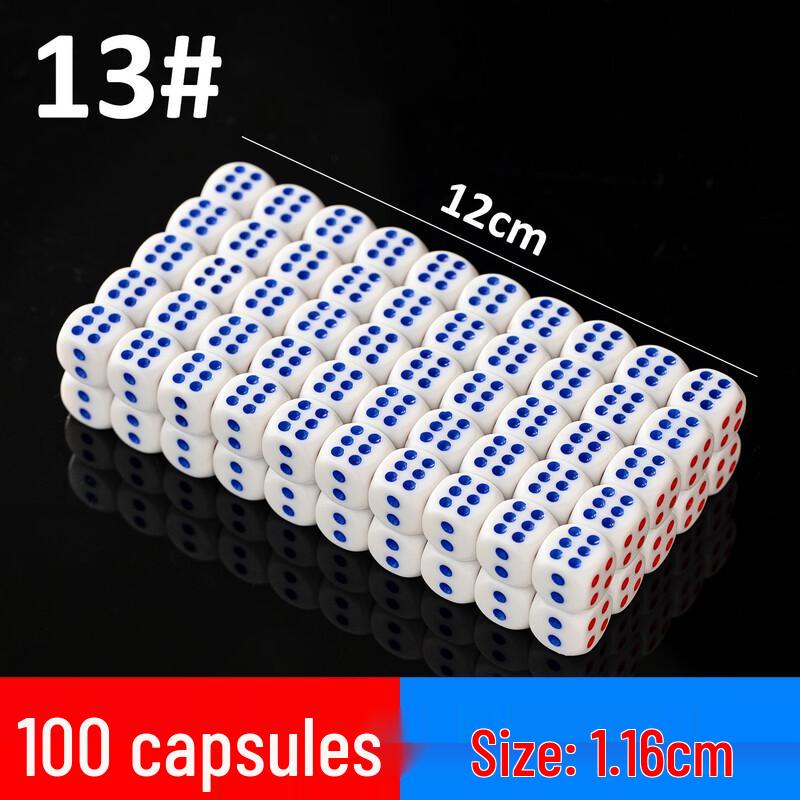WENNIU Acrylic Dice Set (100 Pcs)