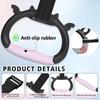 Adjustable Straps Pull Up Handle Rings Non-Slip Strength Training Ring  Home Exercise