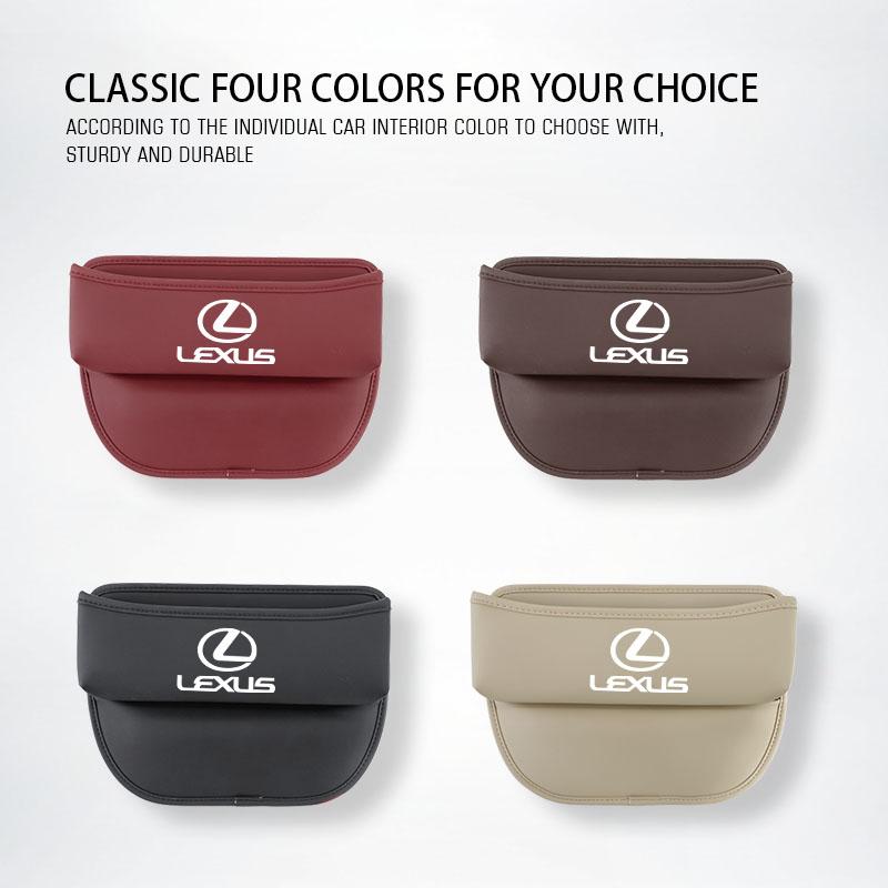 Car Accessories Seat Gap Organizer Box Leak-proof Storage Bag For Lexus F SPORT ES RX NX LS UX LM LX GX LC RZ IS CT GS RC HS SC