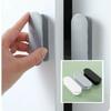 2PCs Punch-Self Adhesive Handle Kitchen Cupboard Cabinet Wardrobe Door Handle Drawer Knobs Sliding Door Pull Hardware