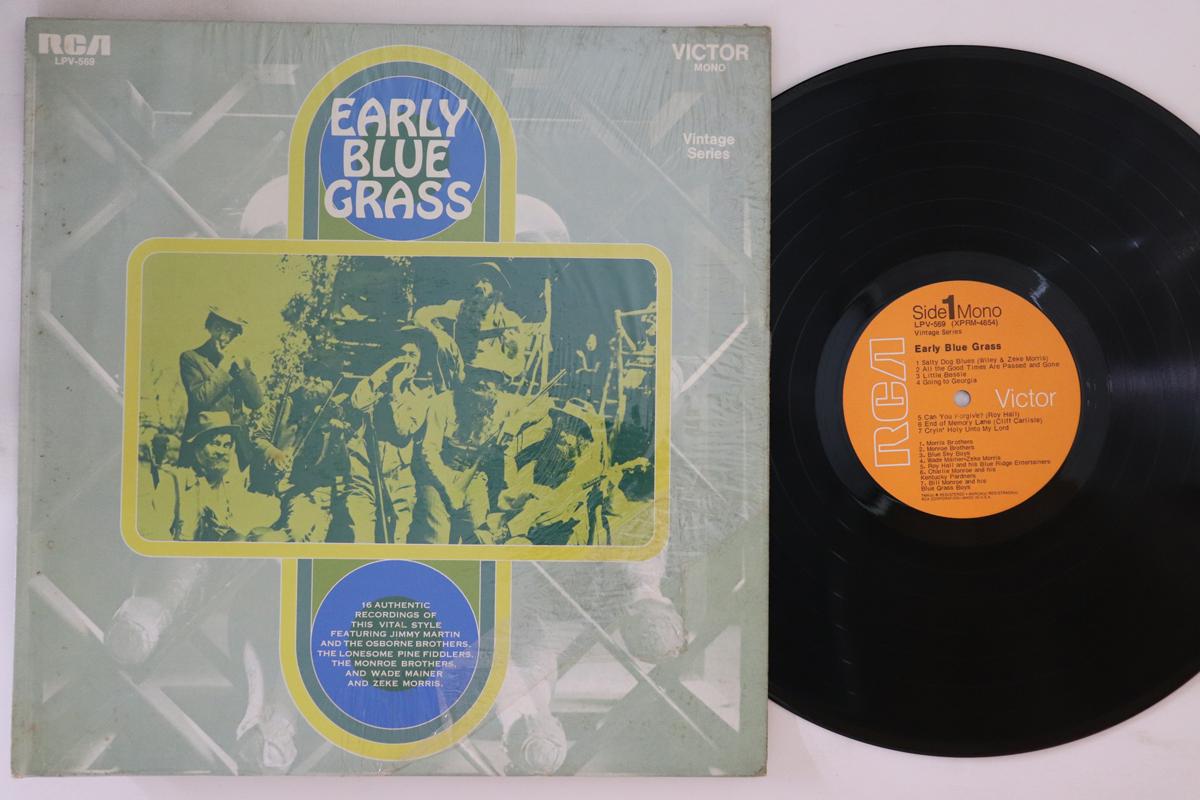 

LP Record VARIOUS - Early Blue Grass LPV569 RCA VICTOR 1969 US Folk Used