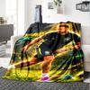 1pc Neymar17 Blanket, Gift, for Men and Women, Soft Blanket, Good for Sofa Bed Couch Travel, Lightweight Flannel Blanket