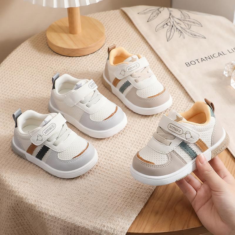 Spring and Autumn Children's Baby Walking Shoes, Boys' Essential Shoes, Toddler Functional Shoes, Soft-soled Shoes, Infant Squeaky Shoes