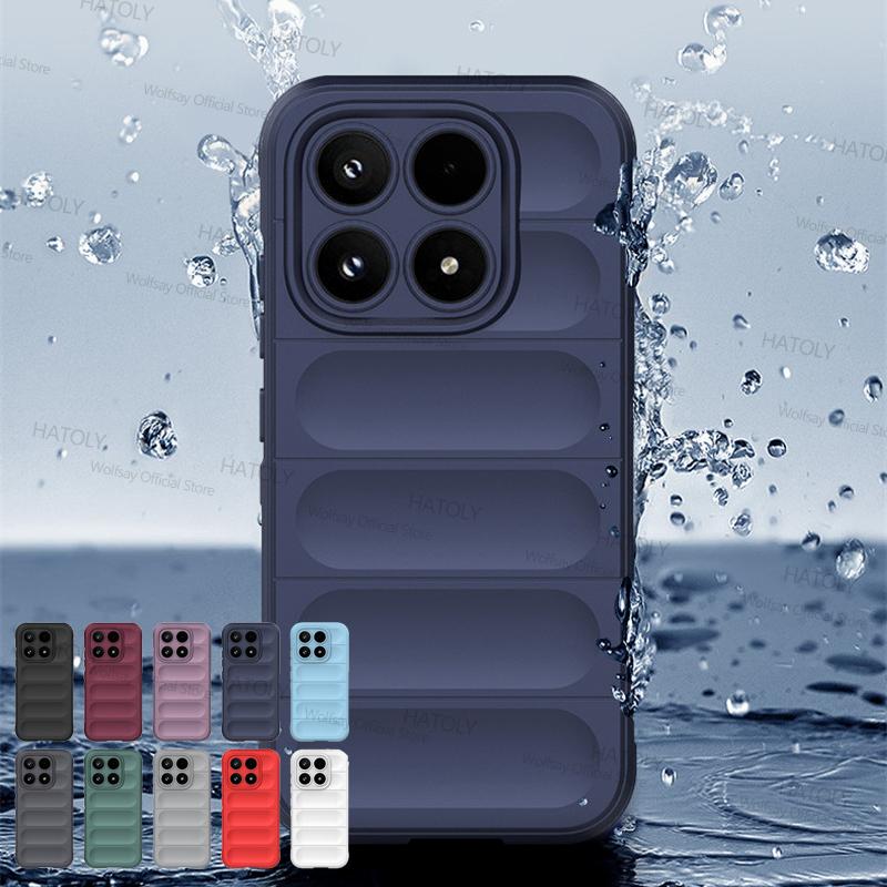For Xiaomi 17 Case Xiaomi 17 Pro 17 Pro Max Cover Funda Shockproof Anti-fingerprint TPU Silicone Protective Case For Xiaomi 17