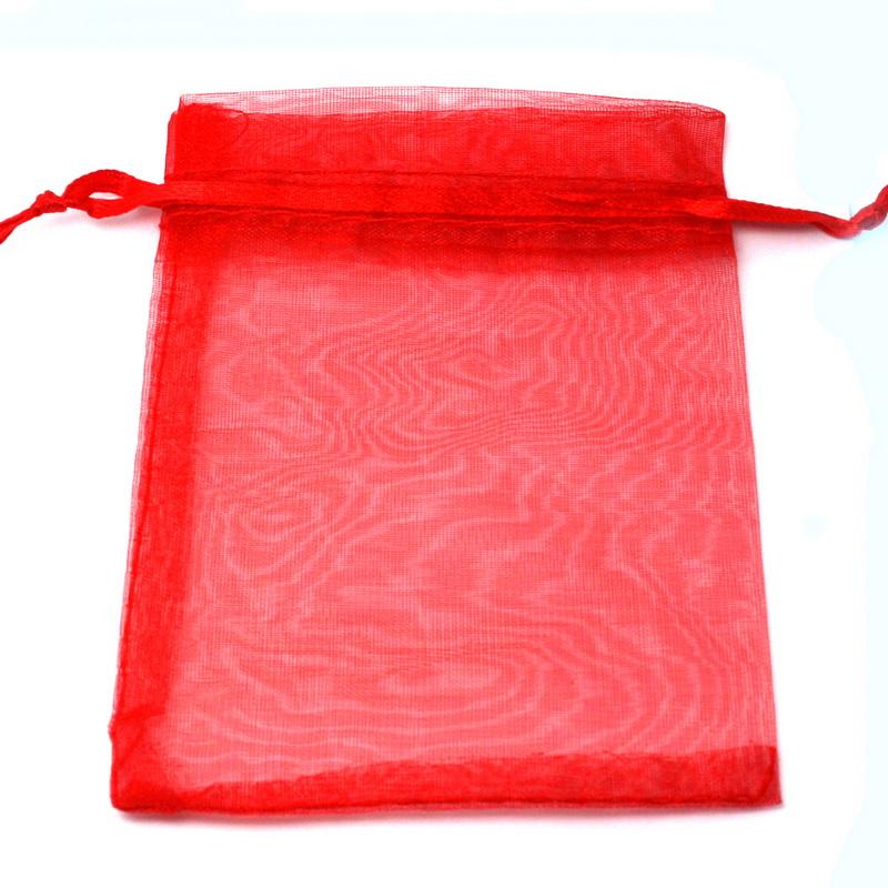 10Pcs Organza Bags Jewelry Candy Gift Pouch Bags Wedding Xmas Favors
