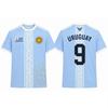 Uruguay Flaggenmuster Fußball T-Shirt Gaucho Leuchtturm Druck Familienausgabe Kinder Erwachsene T-Shirt Sportoberteil Atmungsaktives Trainingsshirt
