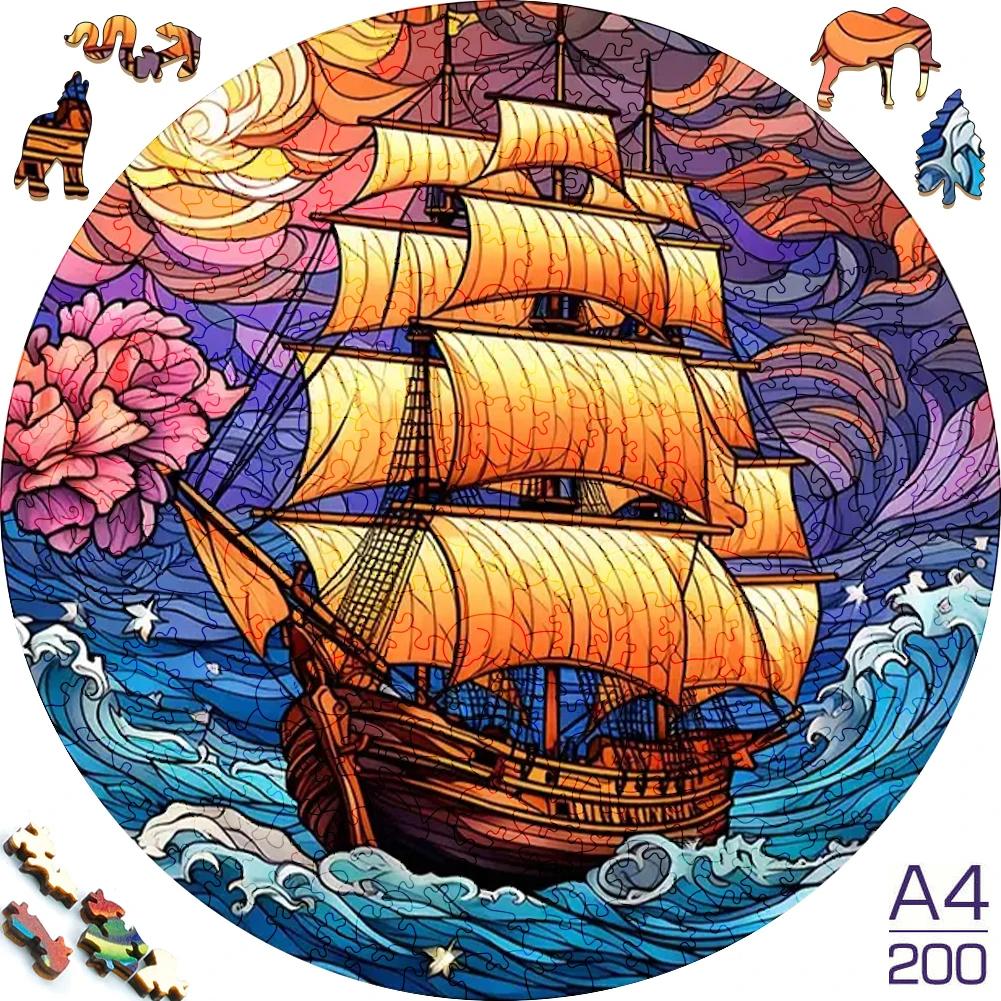 Non-Toxic Koala Animal Jigsaw Puzzles For Adult Or Kids3D Wooden Puzzle Boutique Gift Box Packaging Children Christmas Gifts