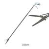 Snake Tongs Easy to Carry Outdoor Catch Stainless Steel Professional Folding Lightweight Multifunctional Rattlesnake Grabber