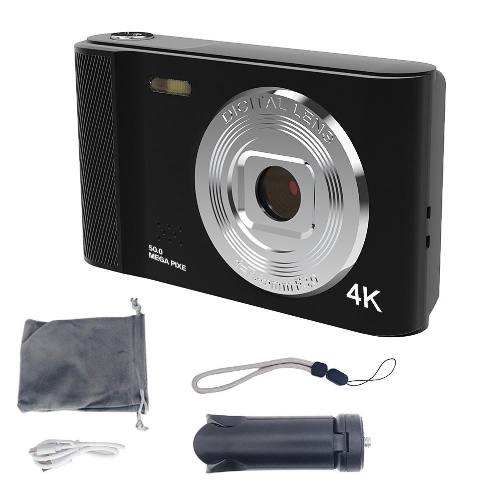 4K HD Mini Digital Camera for Students: Selfie, Video Recording, and Home Use High-resolution Digital Retro Camera Digital Camera