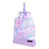 COLORFUL CANDY STYLE Fabric School Bag Set with Shoe Drawstring Gym Clothes Cup Lunch School Backpack Tote Clothes and Small Item Unicorn Fantasy