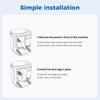 Dust Bags Fit For Narwal Flow /Freo Z Ultra /Freo Z10/Z10 Ultra /J5X Sweeping Robot Vacuum Cleaner Dust Bags Accessories Parts
