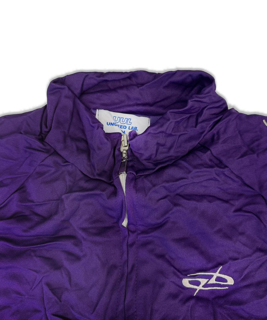 UNUSEDLAB Script Lettering Zip-Up [Purple]
