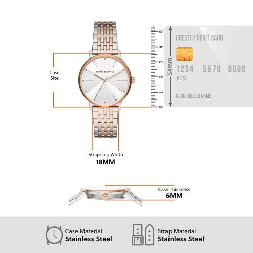 A|X Armani Exchange Women's Watch NA AX5580 Multicolor