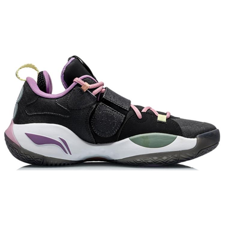 Li Ning All City8 All City 8 Synthetic Leather Cushioning Slip Resistant Abrasion Resistant Rebound Low Top ABAQ069-5