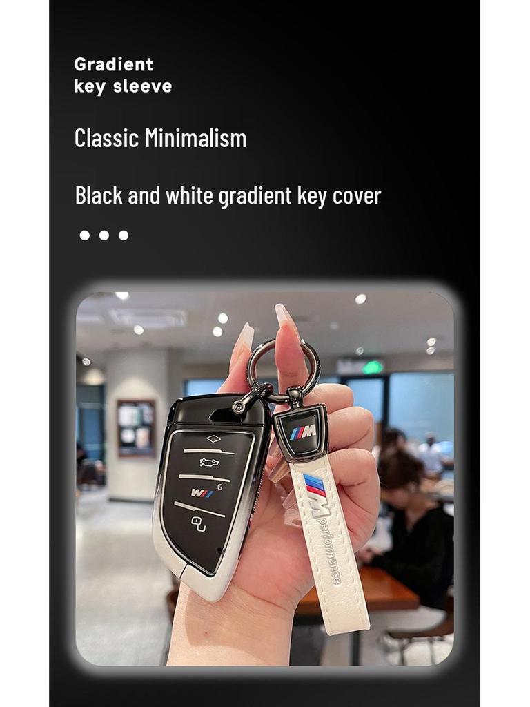 Full Wrap Key Case for BMW 3, 5, 6, 7 Series & iX3