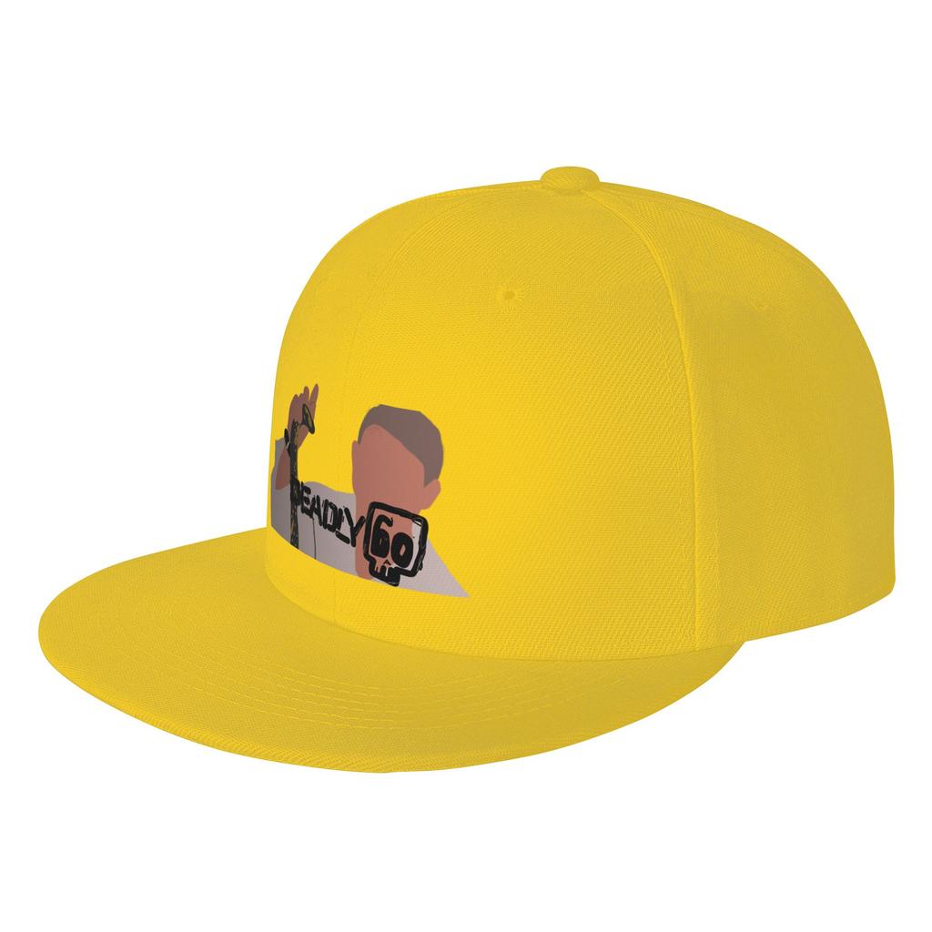 Fashion CBBC deadly inspired design Flat Brim Sun Hat Suitable For Square Faces Unisex Hat