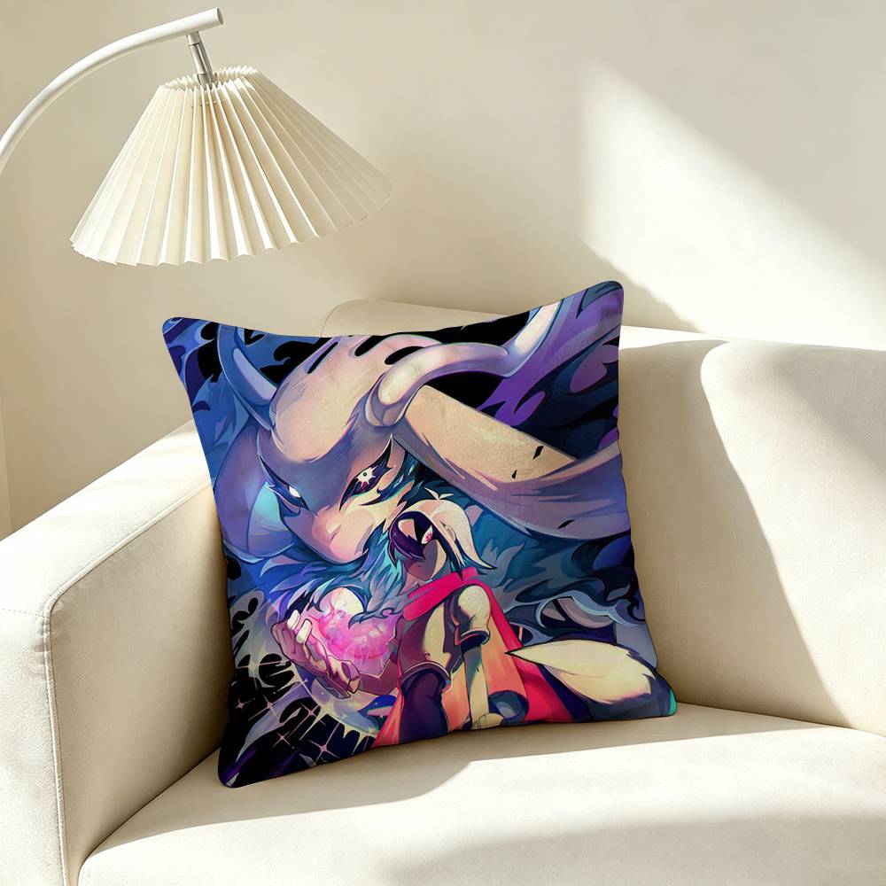 U-Undertale Asriel Dreemurr Square Double-Sided printed Pillow Case Bedroom Bedside Pillow Sofa Cushion Cover