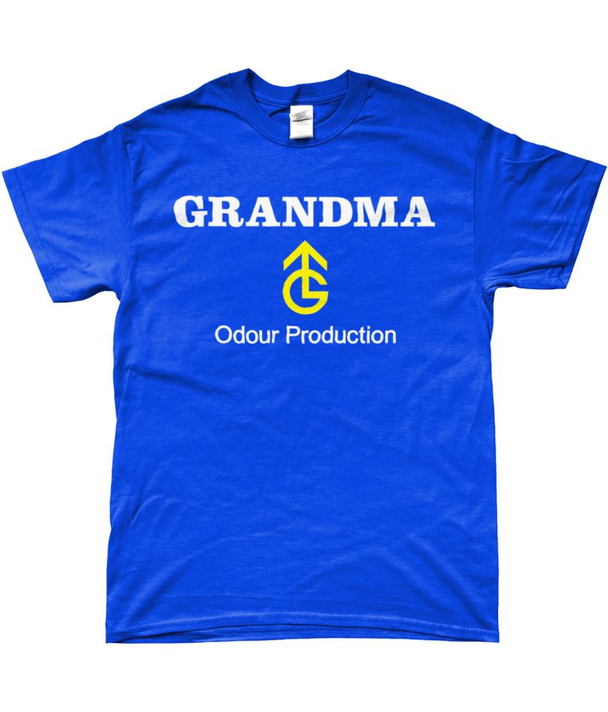 

GRANDMA Odour Production tshirt Christmas GRANADA TV Manchester Unisex T-Shirt XL