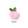 20pcs 15mm Cartoon Fluffy Soft Pom Poms Fruits Lovely Vegetable Fruit Pompoms Ball For DIY Jewelry Earrings Headwear Phone Chain